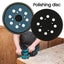 125mm 5 Inch Sander Pad 8-Holes 3/4 Nails Backing Sanding Disc Pad Hook L CHK29M Carousel 4