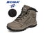 BONA Winter Plush Boots Men's Warm Snow Ankle Boots Leather Sneakers Carousel 2