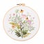Flower DIY Embroidery Kits 3D Flower Landscape Embroidery Stitching Kits CHK29M Carousel 1