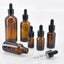Dropper Bottles with Scale 5ml-100ml Reagent Eye Drop Amber Glass Aromath CHK29M Carousel 6