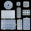 Transparent Plastic Storage Jewelry Box Compartment Adjustable Container CHK29M Carousel 6