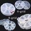 Transparent Plastic Storage Jewelry Box Compartment Adjustable Container CHK29M Carousel 8