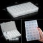 Transparent Plastic Storage Jewelry Box Compartment Adjustable Container CHK29M Carousel 5