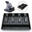 4 Grid Cash Register Tray Cashier Coin Drawer with Clip Hotel Supermarket CHK29M Carousel 2