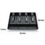 4 Grid Cash Register Tray Cashier Coin Drawer with Clip Hotel Supermarket CHK29M Carousel 7