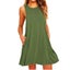 Summer Women Sleeveless Dress Ladies Casual O-Neck Club Beach Loose A-Lin CHK29M Carousel 7