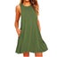 Summer Women Sleeveless Dress Ladies Casual O-Neck Club Beach Loose A-Lin CHK29M Carousel 4