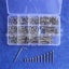 440pcs/ M3 304 Stainless Steel Hex Hexagon Socket Screw Nut Set Head Cap CHK29M Carousel 6