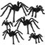 1Pcs Halloween Spider Decorations, Realistic Hairy Spiders , Scary Spider CHK29M Carousel 5