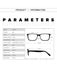 Optical Magnet Clip on Glasses Frame Men Myopia Prescription Eyeglasses F CHK29M Carousel 14