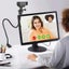 Camera Bracket with Enhanced Desk Jaw Clamp Flexible Gooseneck Stand for CHK29M Carousel 2