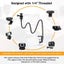 Camera Bracket with Enhanced Desk Jaw Clamp Flexible Gooseneck Stand for CHK29M Carousel 11