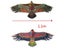 1.1m Eagle Kite With 30 Meter Kite Line Children Flying Bird Kites Outdoor Toys Carousel 5