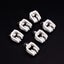 10 Pcs Plastic High Quality Curtain Track Flexible Bendable Curtain Wheel CHK29M Carousel 3
