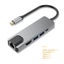 Rankman USB Type C Hub to RJ45 4K HDTV VGA SD TF USB 3.0 2.0 PD Docking f CHK29M Carousel 4