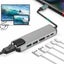 USB Type C Hub Type-C To HDMI-compatible 4K VGA Adapter RJ45 Lan Ethernet CHK29M Carousel 6