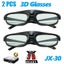 2PCS 3D Glasses Active Shutter 96-144HZ for BenQ Acer X118H P1502 X1123H CHK29M Carousel 2