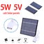 5W Solar Battery Charger Panel Polycrystalline Solar Cell Plate for Outdo CHK29M Carousel 5