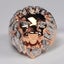 FDLK New Retro Style Cross Crown Lion Animal Ring Men's Domineering Goth CHK29M Carousel 9
