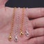Plated Brass Extension Chain with Lobster Clasp for DIY Jewelry Making Br CHK29M Carousel 6