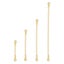 Plated Brass Extension Chain with Lobster Clasp for DIY Jewelry Making Br CHK29M Carousel 1