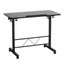 Laptop Desk Table Height Adjustable Wooden Bed Side Tables 80cm Black Carousel 3