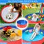 Foldable Dog Swimming Pool Ball Pool Indoor Outdoor Summer Cool Bath Wash CHK29M Carousel 6