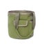 Army Green Canvas Portable Rainproof Canvas Garden Tool Bucket Tote Bag F CHK29M Carousel 5