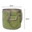 Army Green Canvas Portable Rainproof Canvas Garden Tool Bucket Tote Bag F CHK29M Carousel 7
