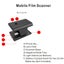 35/135mm Negatives and Slides Mobile Film Scanner Folding Scanner with Fr CHK29M Carousel 5