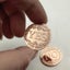 Diameter 25mm Coin YES or NO Make Decision Commemorative Badge Double Si CHK29M Carousel 3