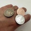 Diameter 25mm Coin YES or NO Make Decision Commemorative Badge Double Si CHK29M Carousel 7