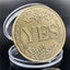 Diameter 25mm Coin YES or NO Make Decision Commemorative Badge Double Si CHK29M Carousel 8