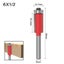 4Pc 6mm 1/4" Shank Flush Trim Router Bits End Mill For Wood Lengthened Tr CHK29M Carousel 10