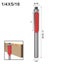 4Pc 6mm 1/4" Shank Flush Trim Router Bits End Mill For Wood Lengthened Tr CHK29M Carousel 11