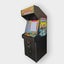 arcade upright machine with Ikari 12-way Rotary rotary joystick vertical screen Carousel 12