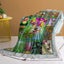 Soft Plush Floral Throw Blanket For Sofa Bed And Couch Carousel 3