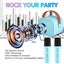 Mini Karaoke Machine for Kids, Portable Bluetooth Speaker with 2 Wireless CHK29M Carousel 11