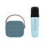 Mini Karaoke Machine for Kids, Portable Bluetooth Speaker with 2 Wireless CHK29M Carousel 3