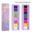 8/9Color/box Water Activated Eyeliner Eyeshadow Palette UV Light Neon Rea CHK29M Carousel 8