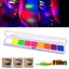 8/9Color/box Water Activated Eyeliner Eyeshadow Palette UV Light Neon Rea CHK29M Carousel 9