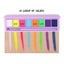 8/9Color/box Water Activated Eyeliner Eyeshadow Palette UV Light Neon Rea CHK29M Carousel 1