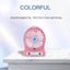 Mini Small Fan Usb Charging Desktop Student Dormitory Office Portable Pla CHK29M Carousel 8