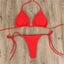 2pcs Sexy Women Summer Swimwear Bikini Set Bra Tie Side G-String Thong Be CHK29M Carousel 2