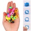100 Pcs 10 Colors Foot Ring with Text Bird Parrot Pigeon Training Tools 8 CHK29M Carousel 7