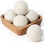 6PCS Wool Dryer Balls Fabric Virgin Reusable Softener Laundry 5cm Dry Kit CHK29M Carousel 5