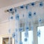 Sun Flower Tulle Curtains for Living Room Bedroom Kitchen Yellow Floral V CHK29M Carousel 6