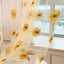 Sun Flower Tulle Curtains for Living Room Bedroom Kitchen Yellow Floral V CHK29M Carousel 7
