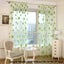 Sun Flower Tulle Curtains for Living Room Bedroom Kitchen Yellow Floral V CHK29M Carousel 9