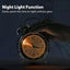 Loud Alarm Clock for Heavy Sleepers Adults Retro 4.5 Inch Silent Quartz w CHK29M Carousel 7